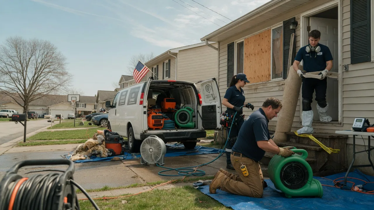 Water Damage Restoration in Urbana, OH near me